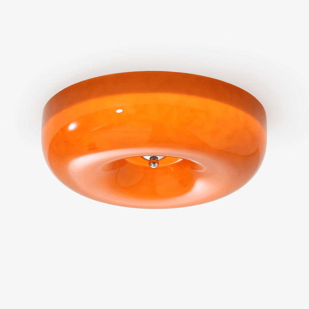 Swirl Glass Ceiling Lamp