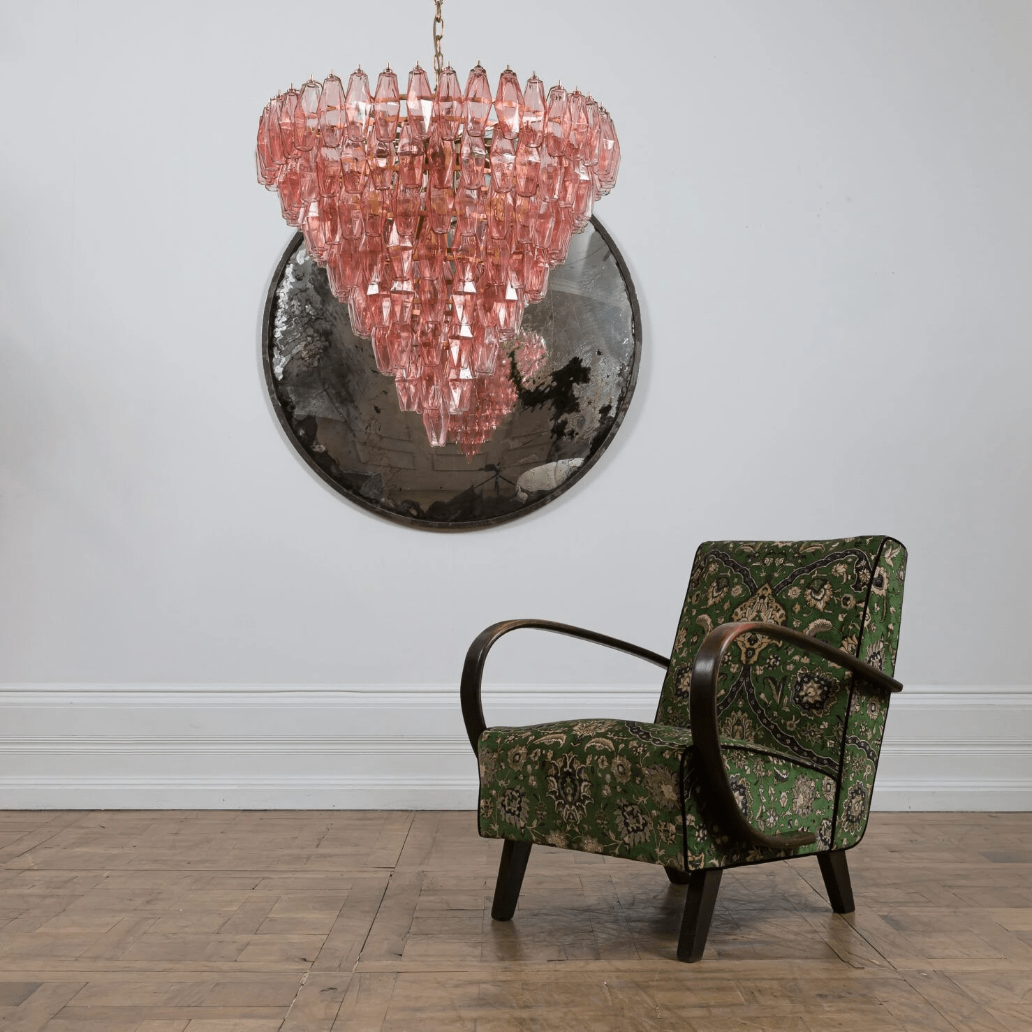 Asti Glass Chandelier