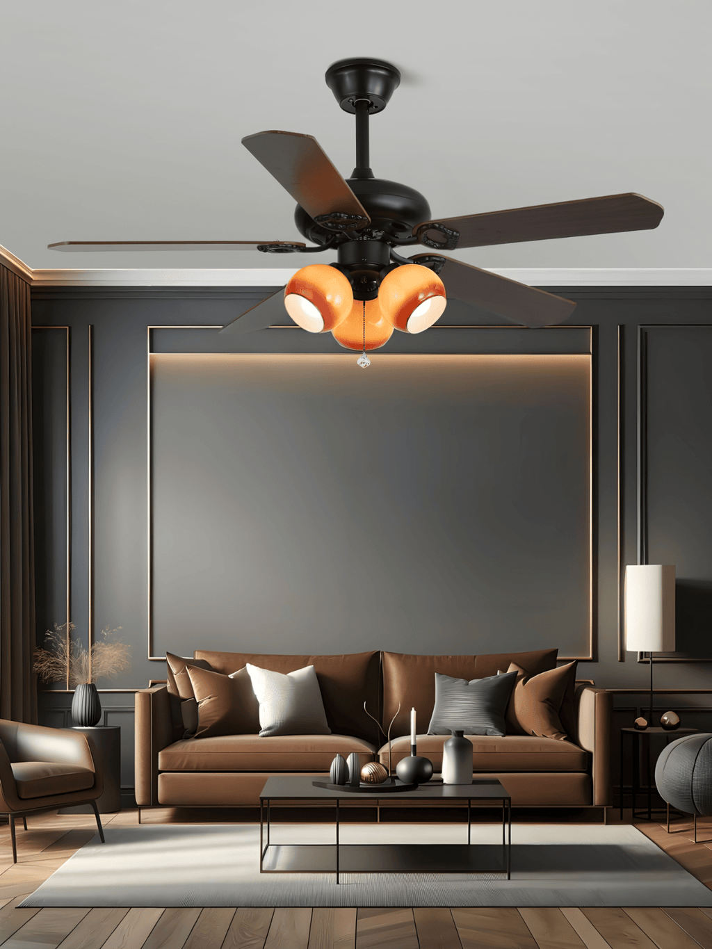 Calantha Bloom Ceiling Fan Light
