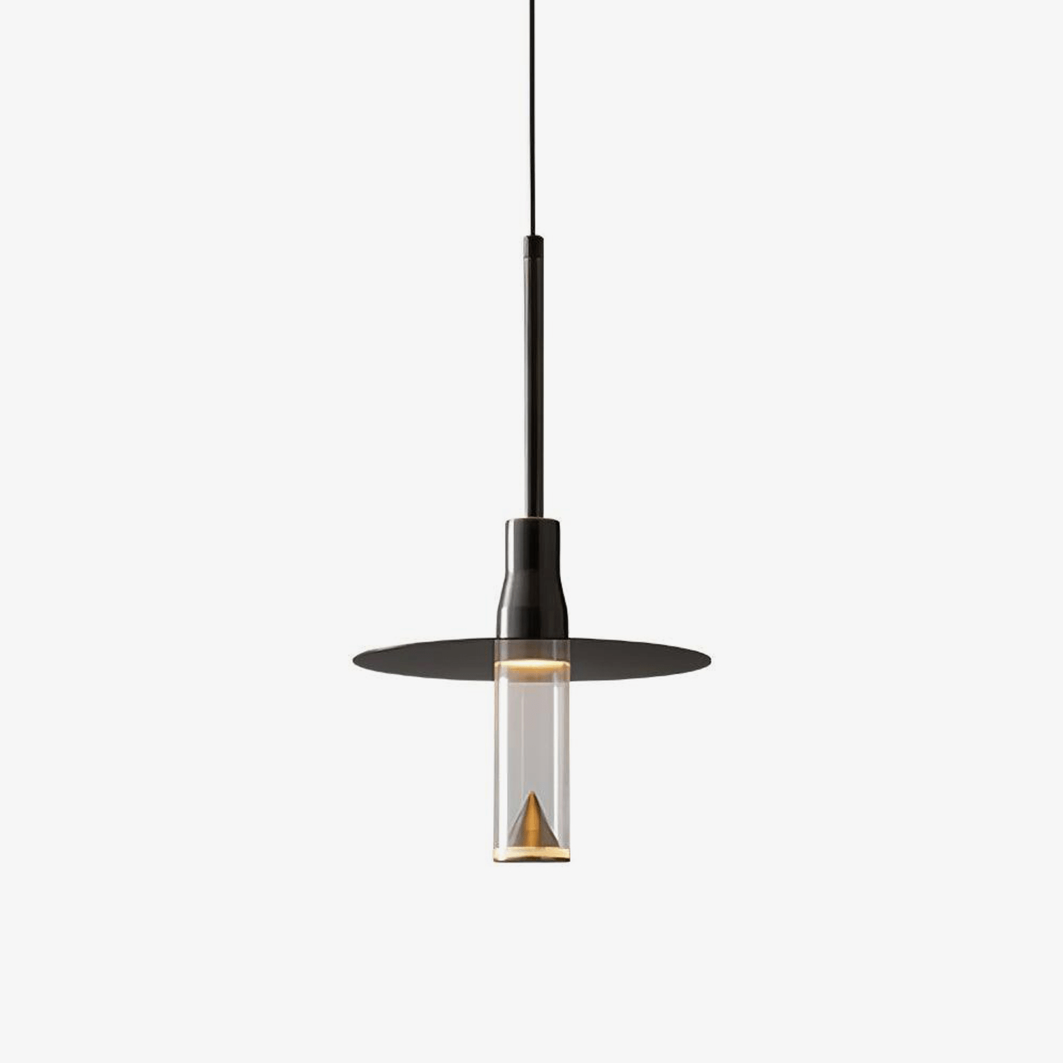 Acrylic Hat Plate Pendant Light