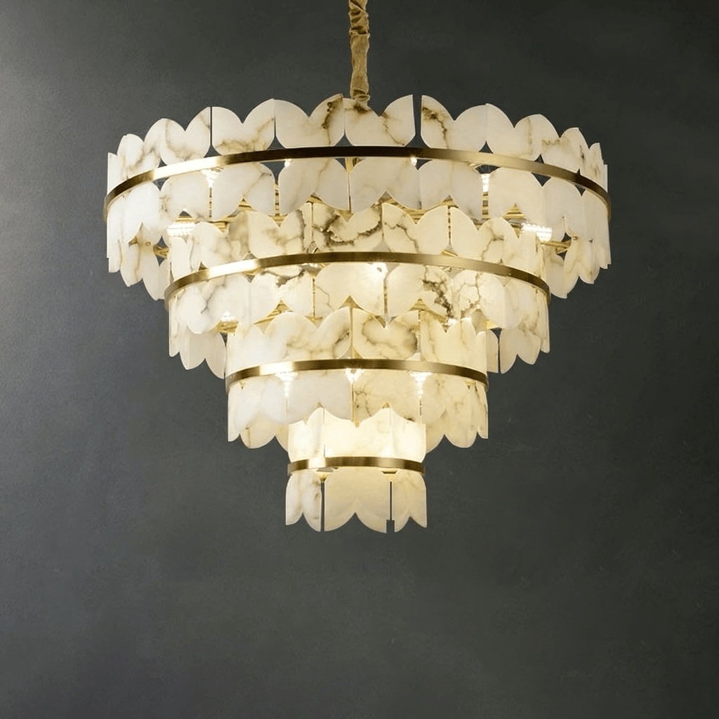 Alabaster Cloudscape Chandelier
