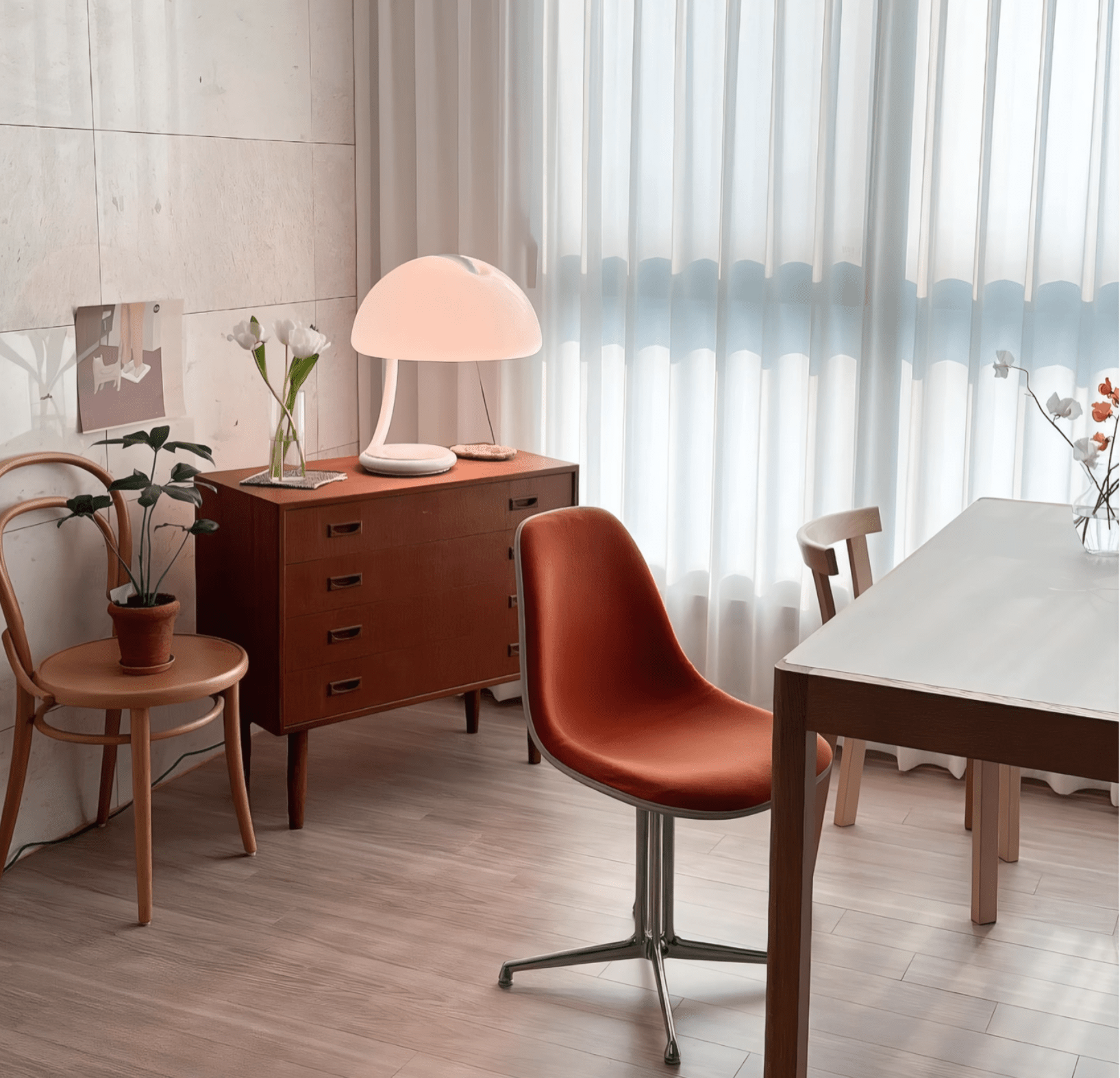 Arc Dome Table Lamp