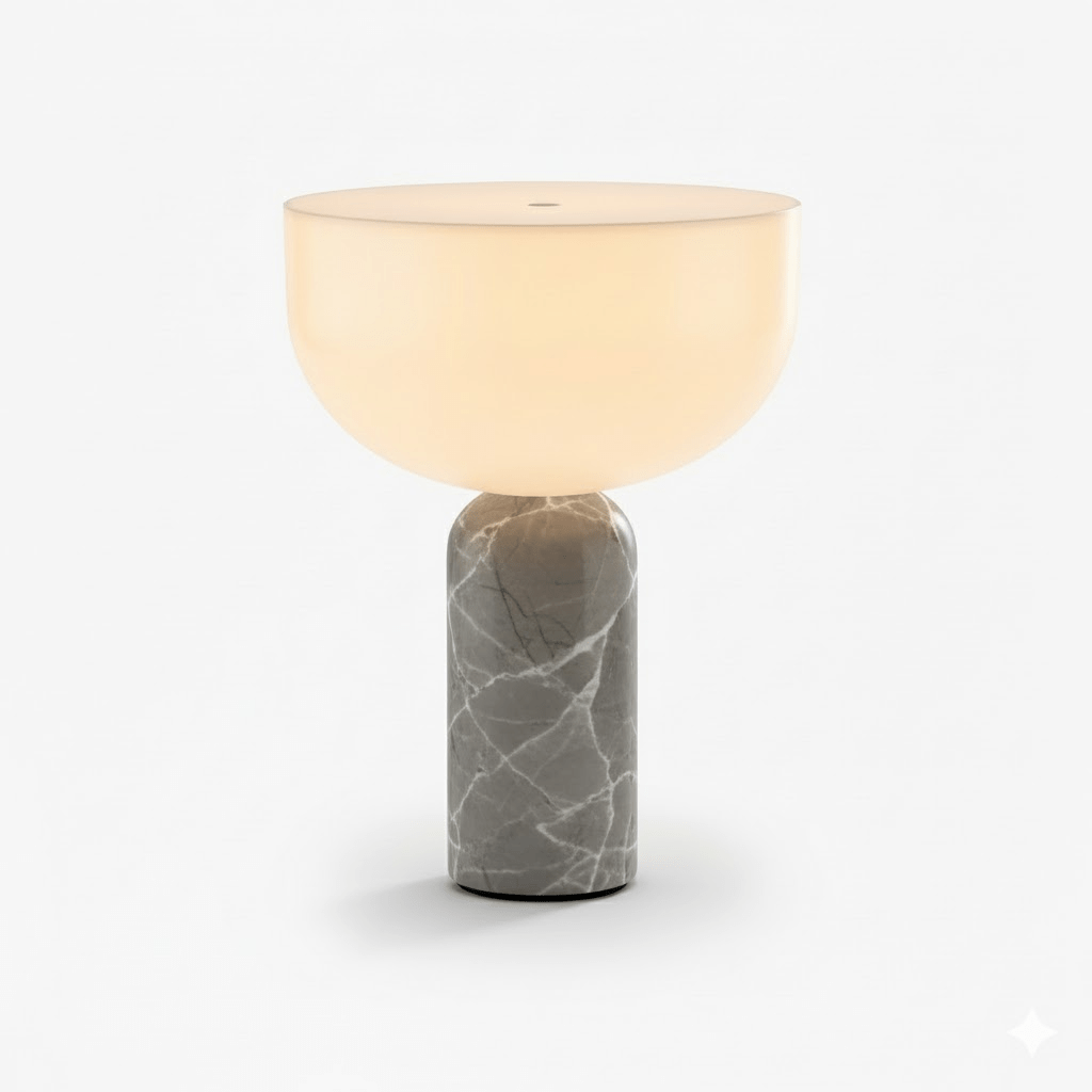 Arno Sphere Marble Table Lamp