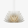 Aurelia Glass Petal Chandelier
