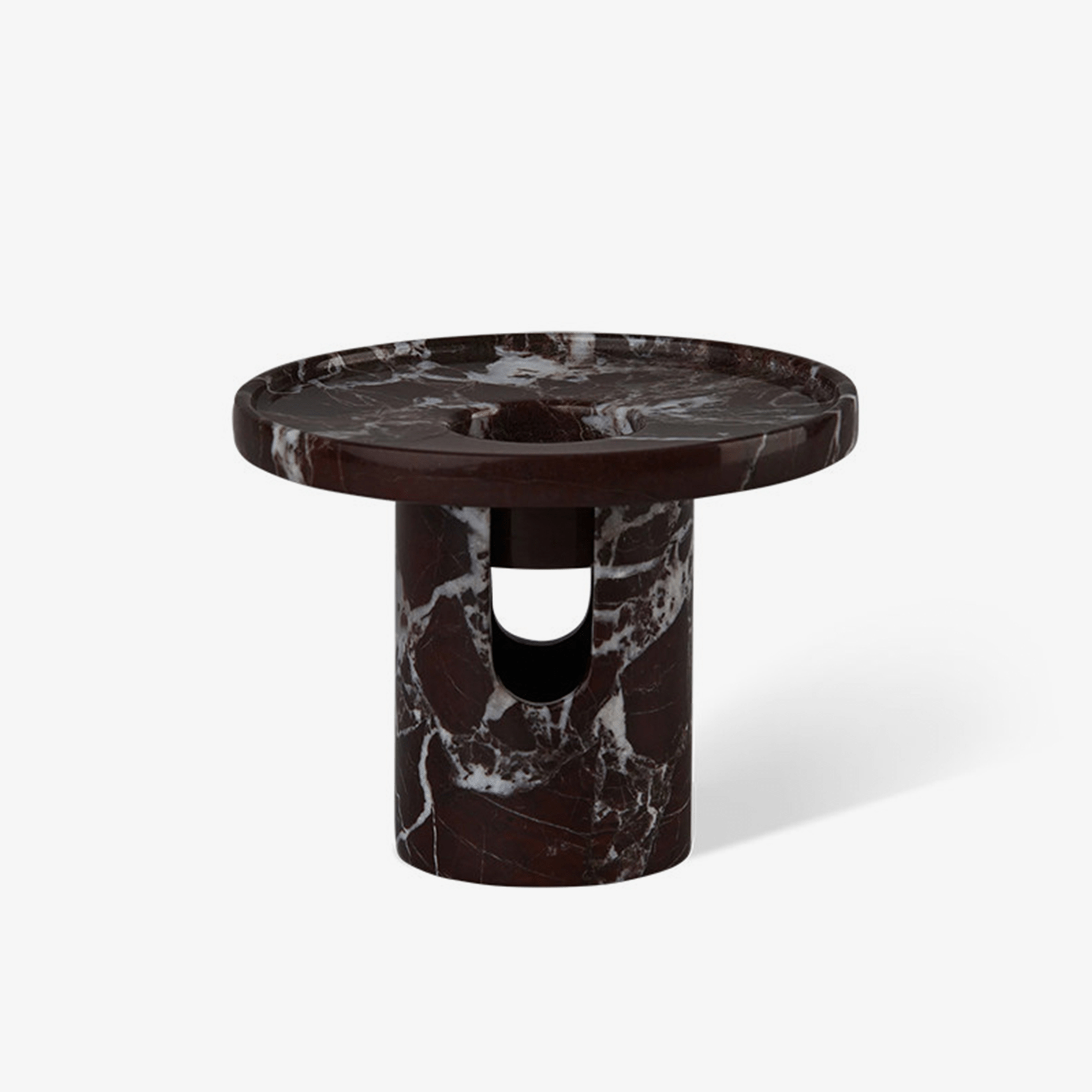 Arc Pillar Marble Candle Holder