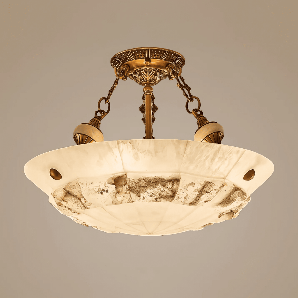 Aureon Alabaster Ceiling Light