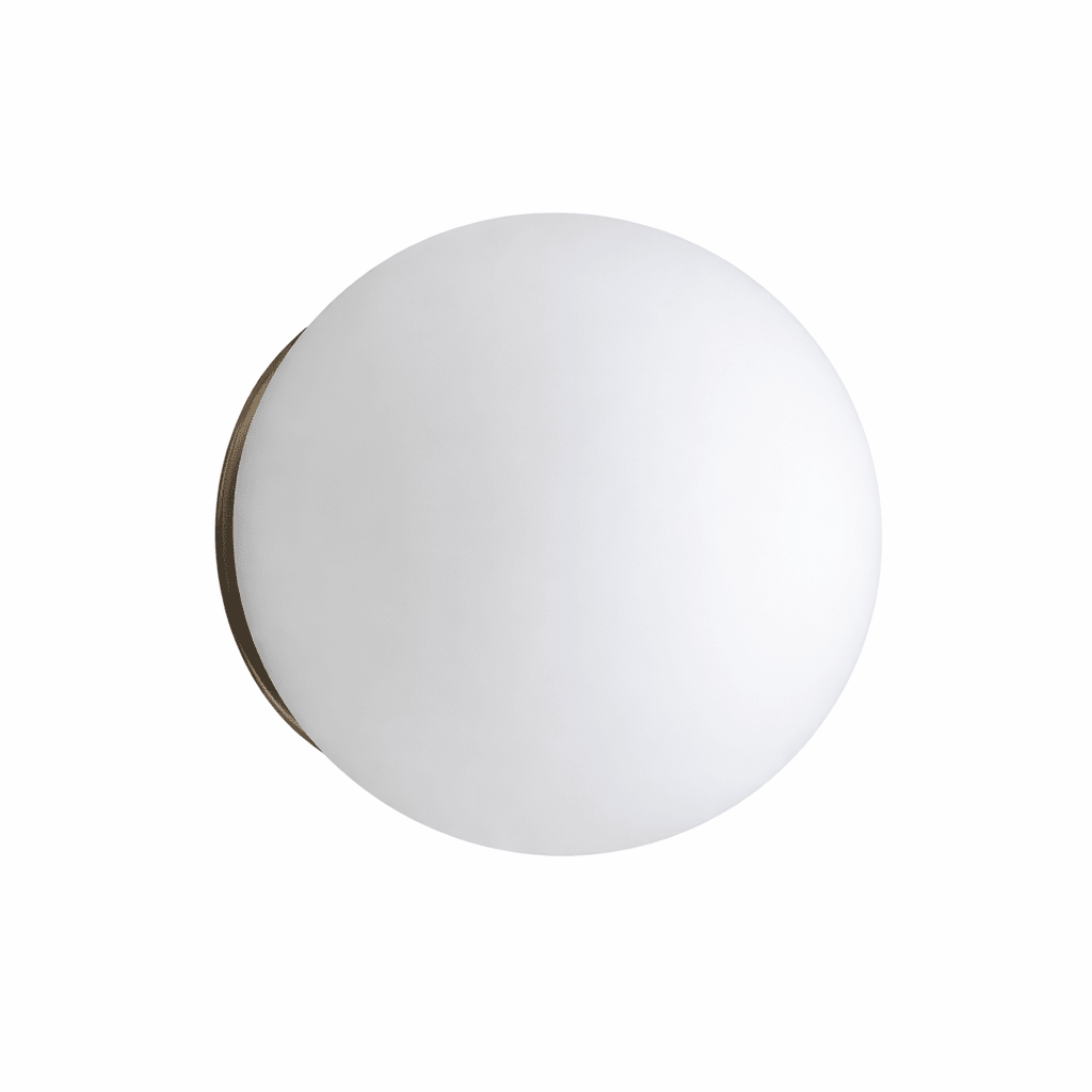 Alabaster Mini Orb Wall Lamp