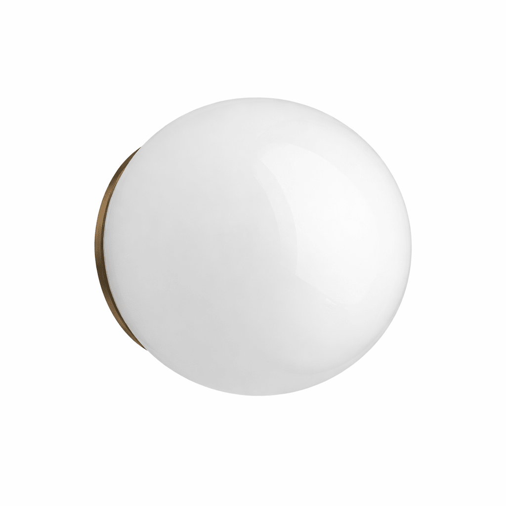 Alabaster Mini Orb Wall Lamp
