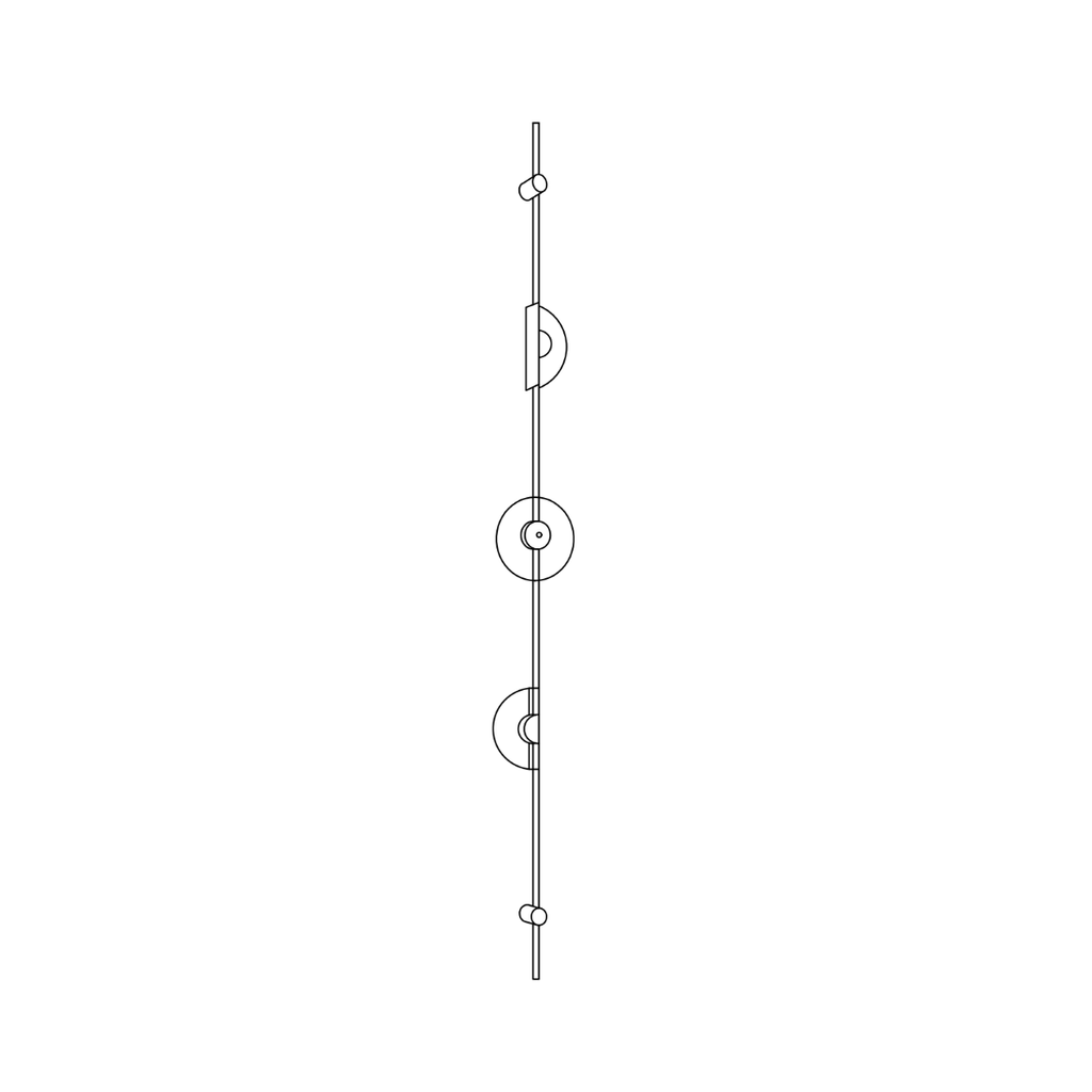 Alabaster Vertical Wall Sconce