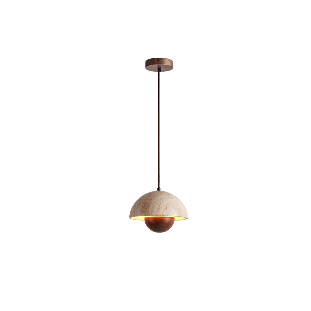 Bud Travertine Pendant Lamp