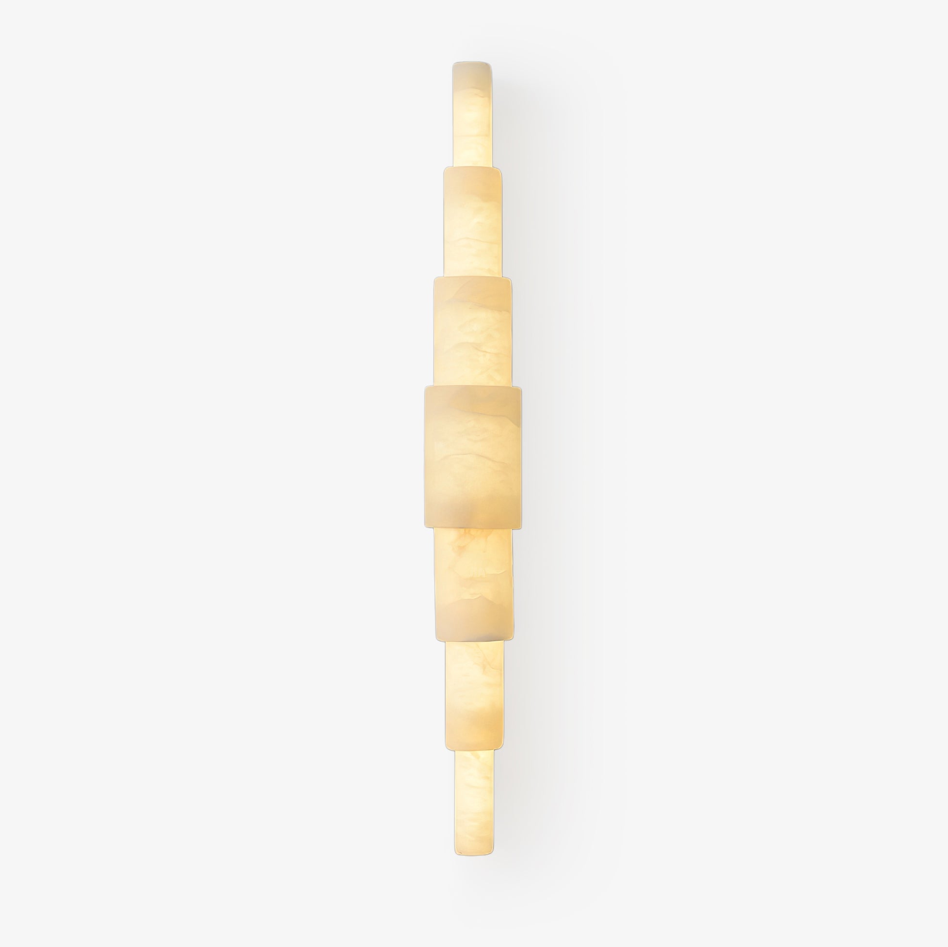 Alba Cascade Alabaster Wall Sconce