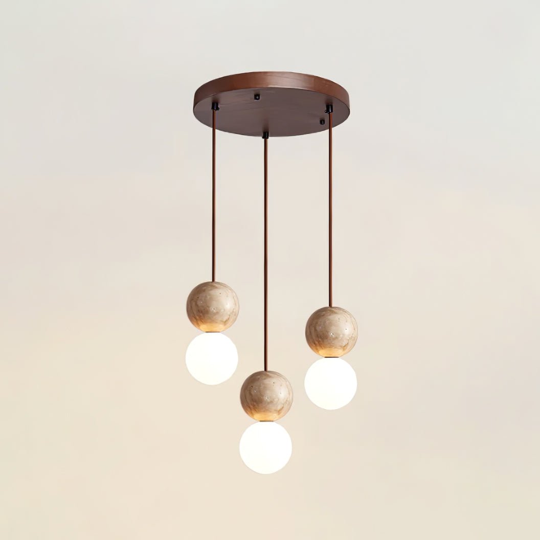 Camille Travertine Pendant Light