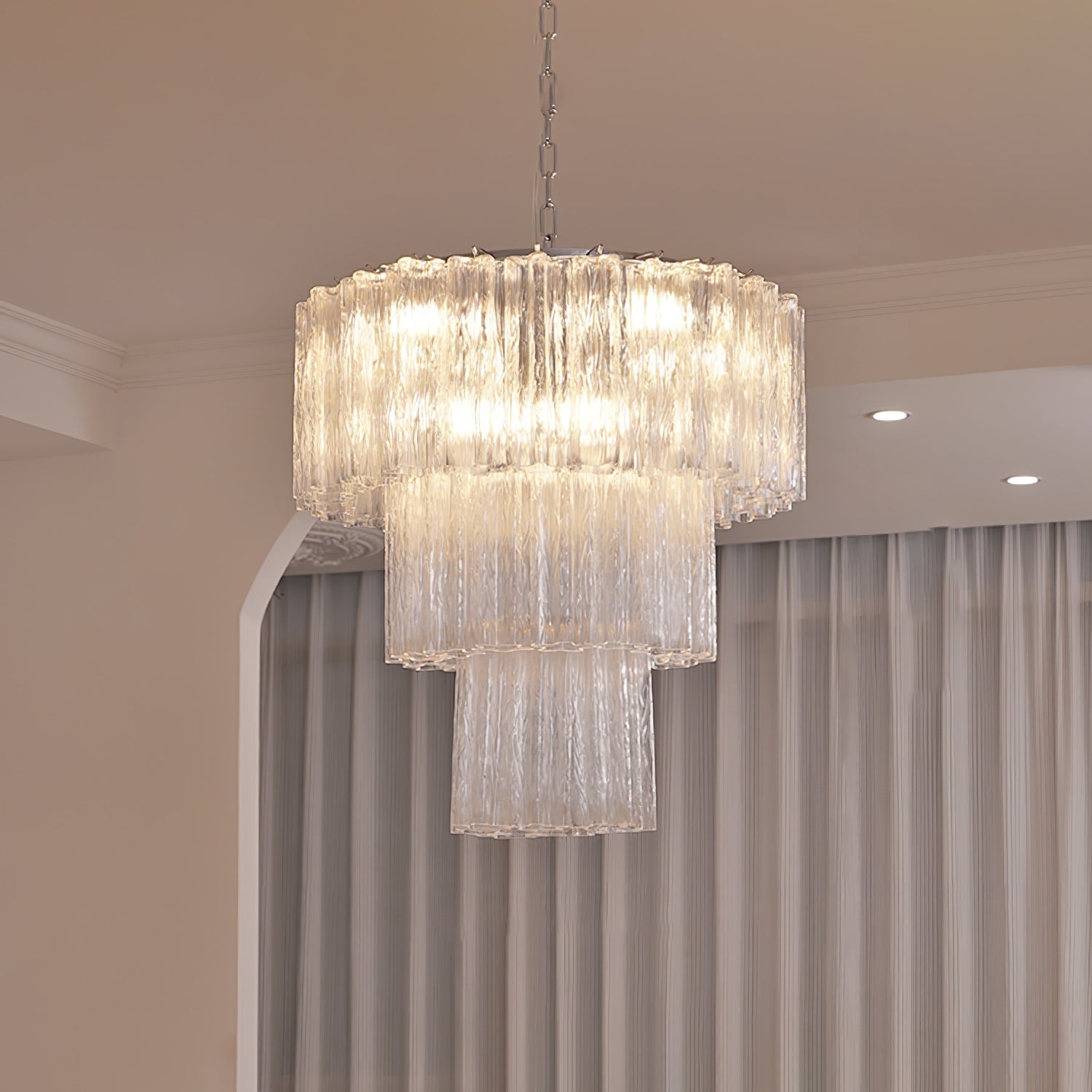 Aveline Glass Chandelier