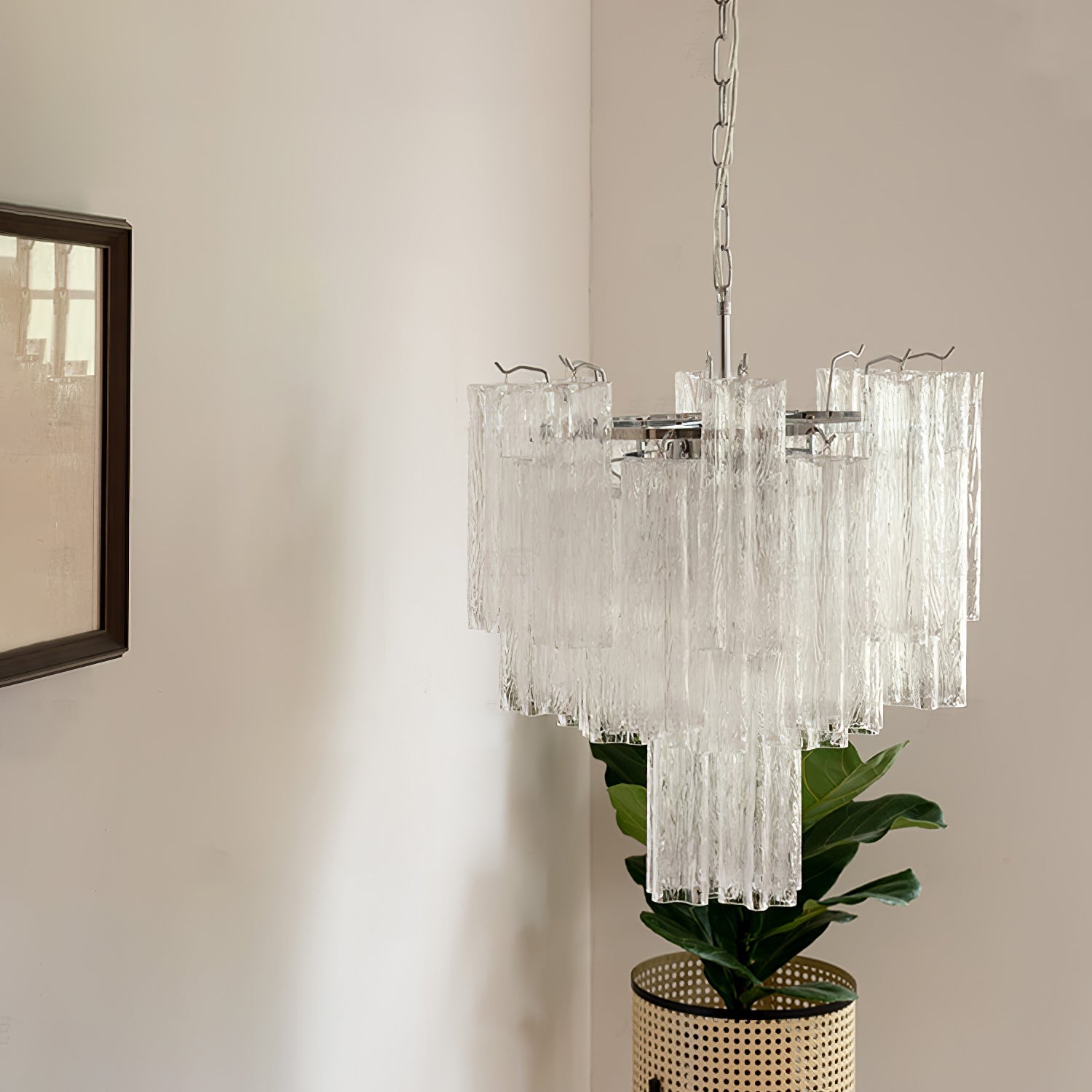 Aveline Glass Chandelier