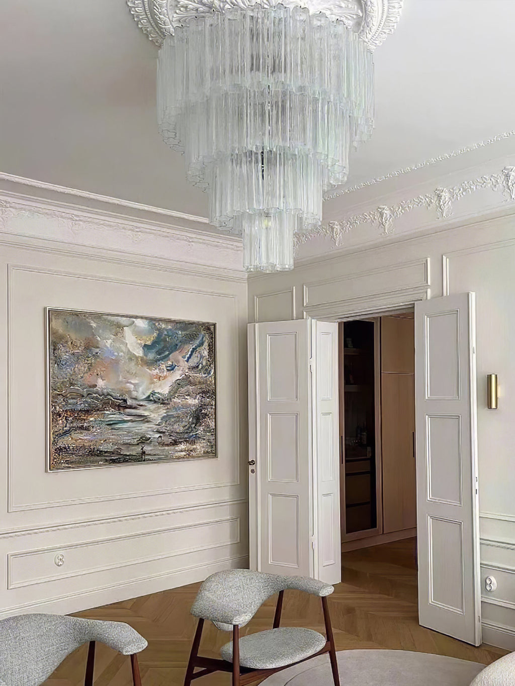 Aveline Glass Chandelier