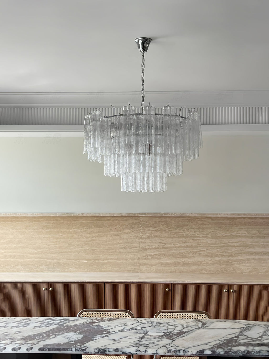 Aveline Glass Chandelier
