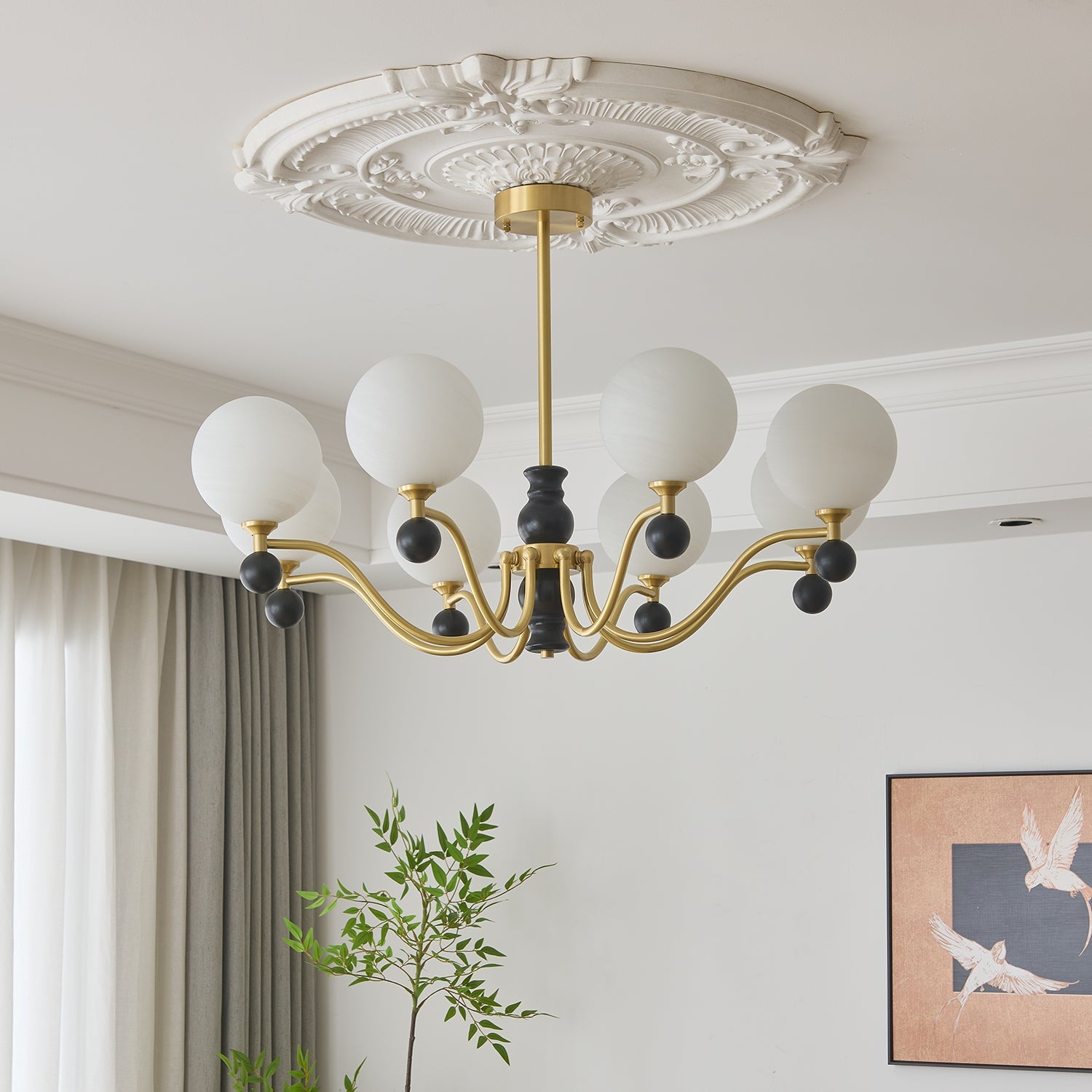 Aether Sphere Chandelier