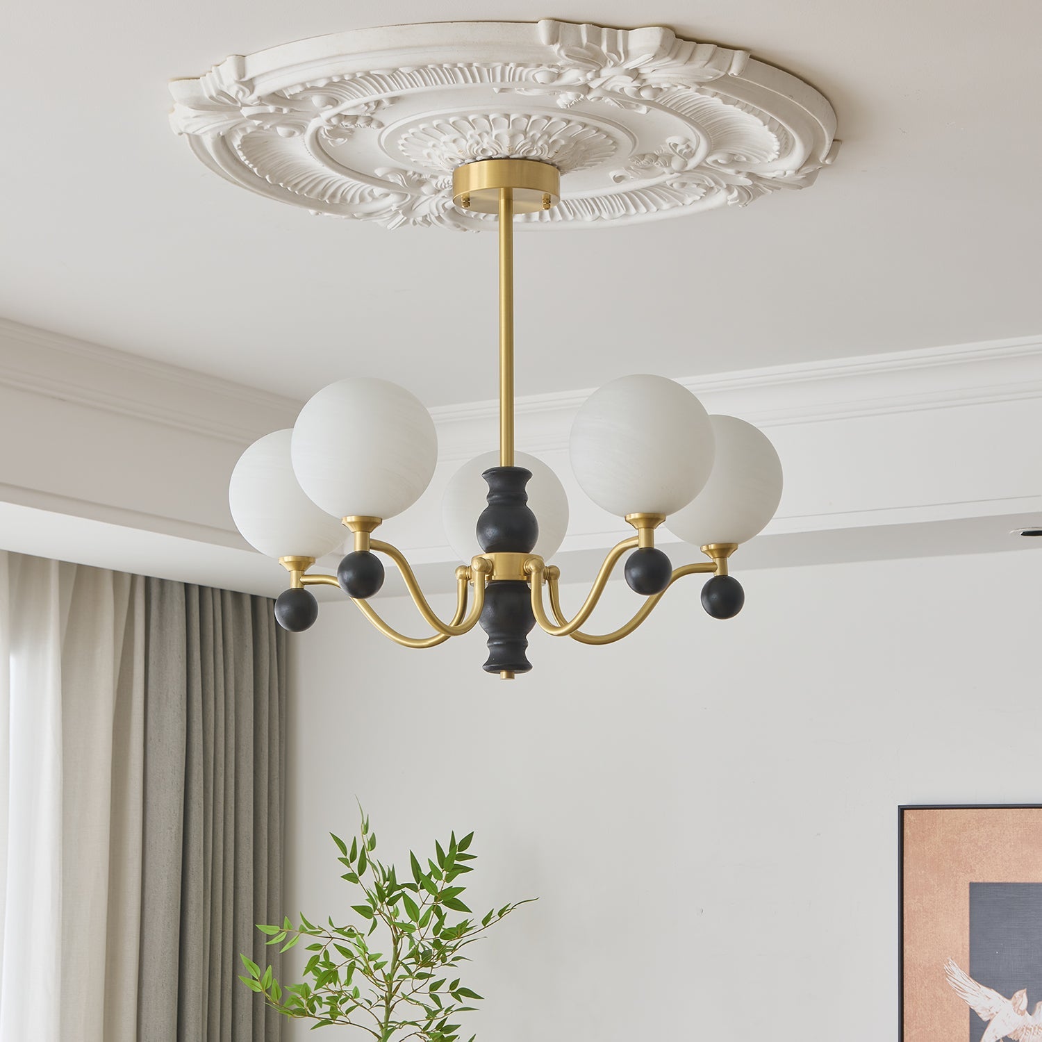 Aether Sphere Chandelier