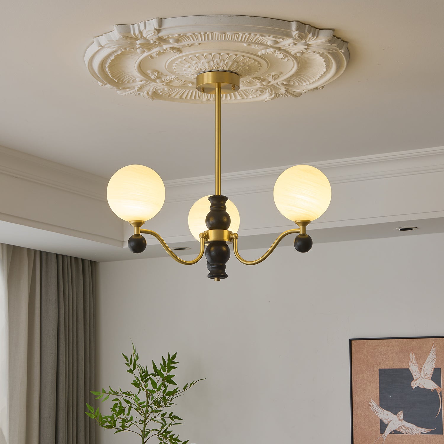 Aether Sphere Chandelier