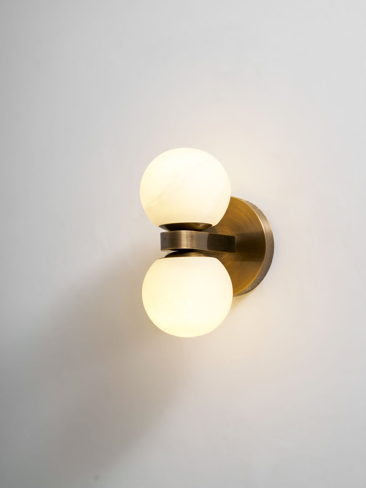 Alabaster Celestia Orb Wall Light