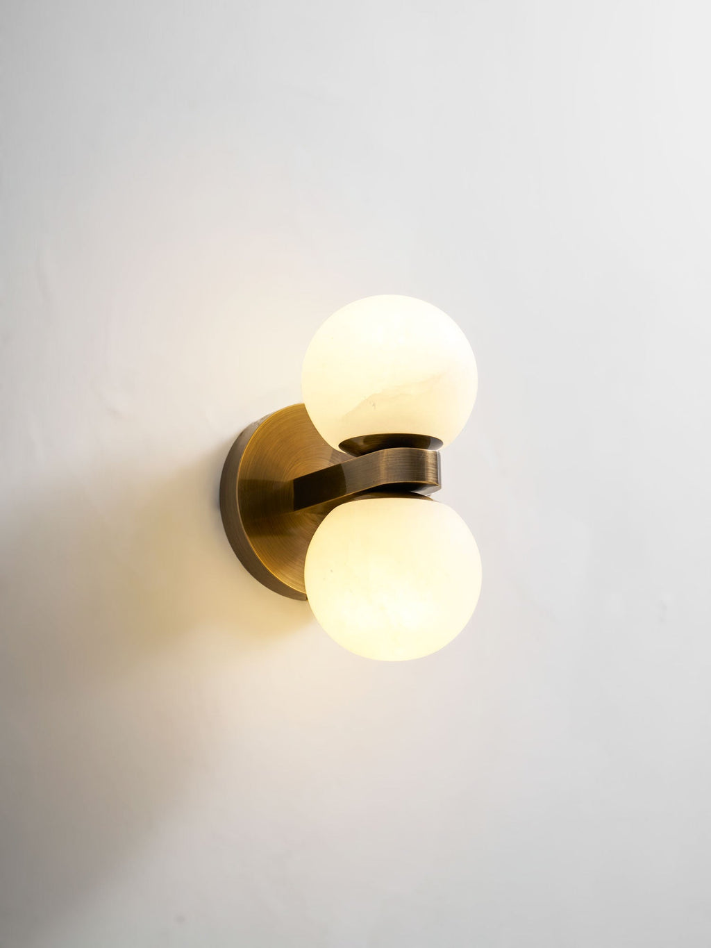 Alabaster Celestia Orb Wall Light