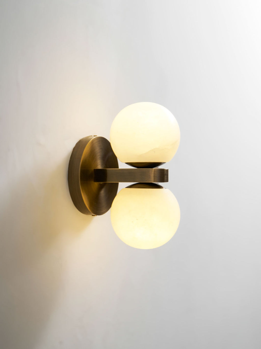 Alabaster Celestia Orb Wall Light