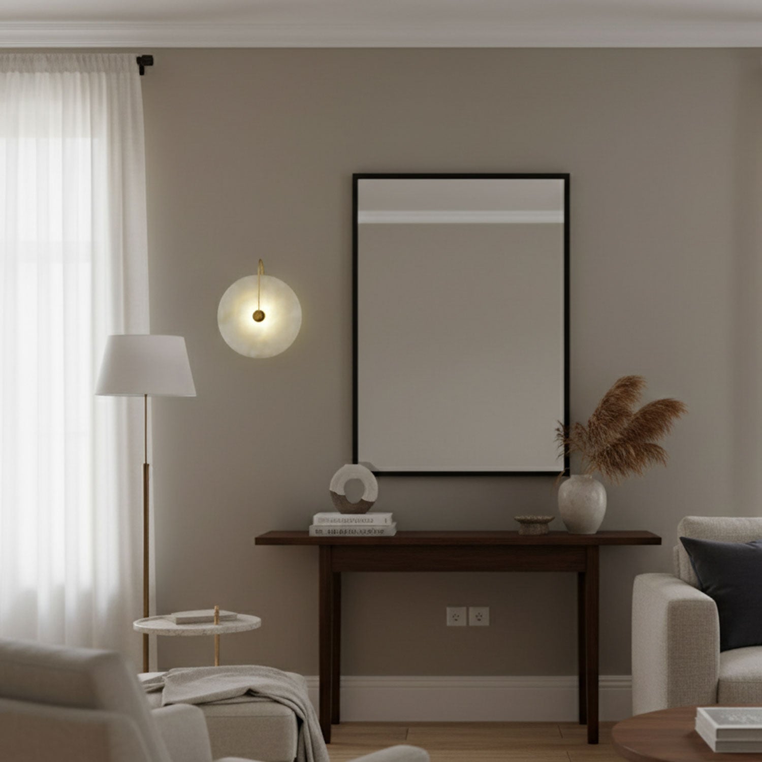 Alabaster LED Wall Lamp