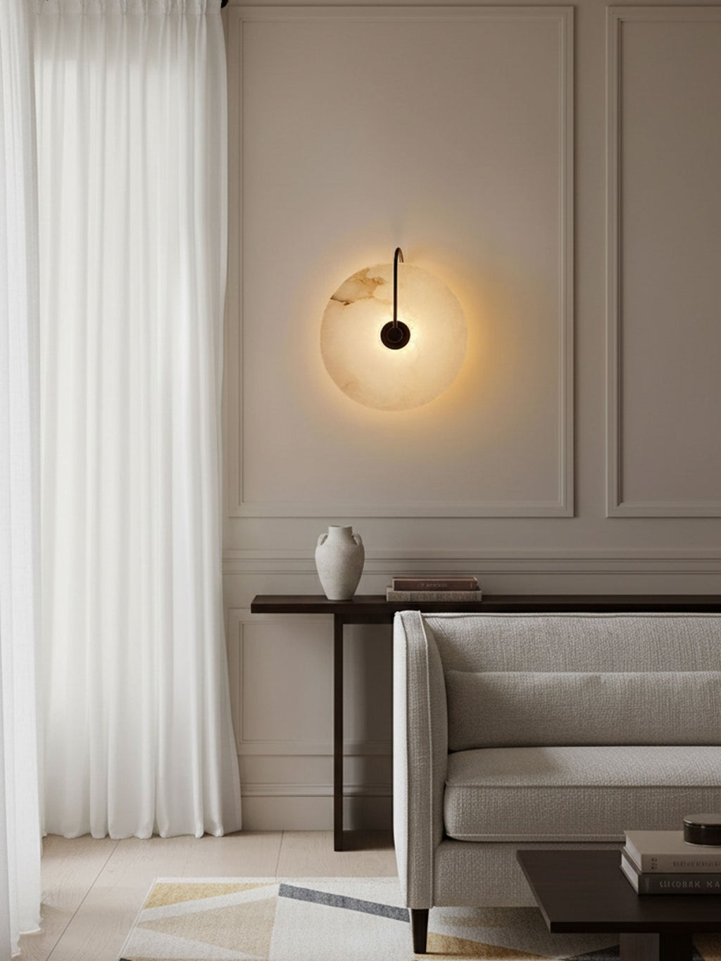 Alabaster LED Wall Lamp