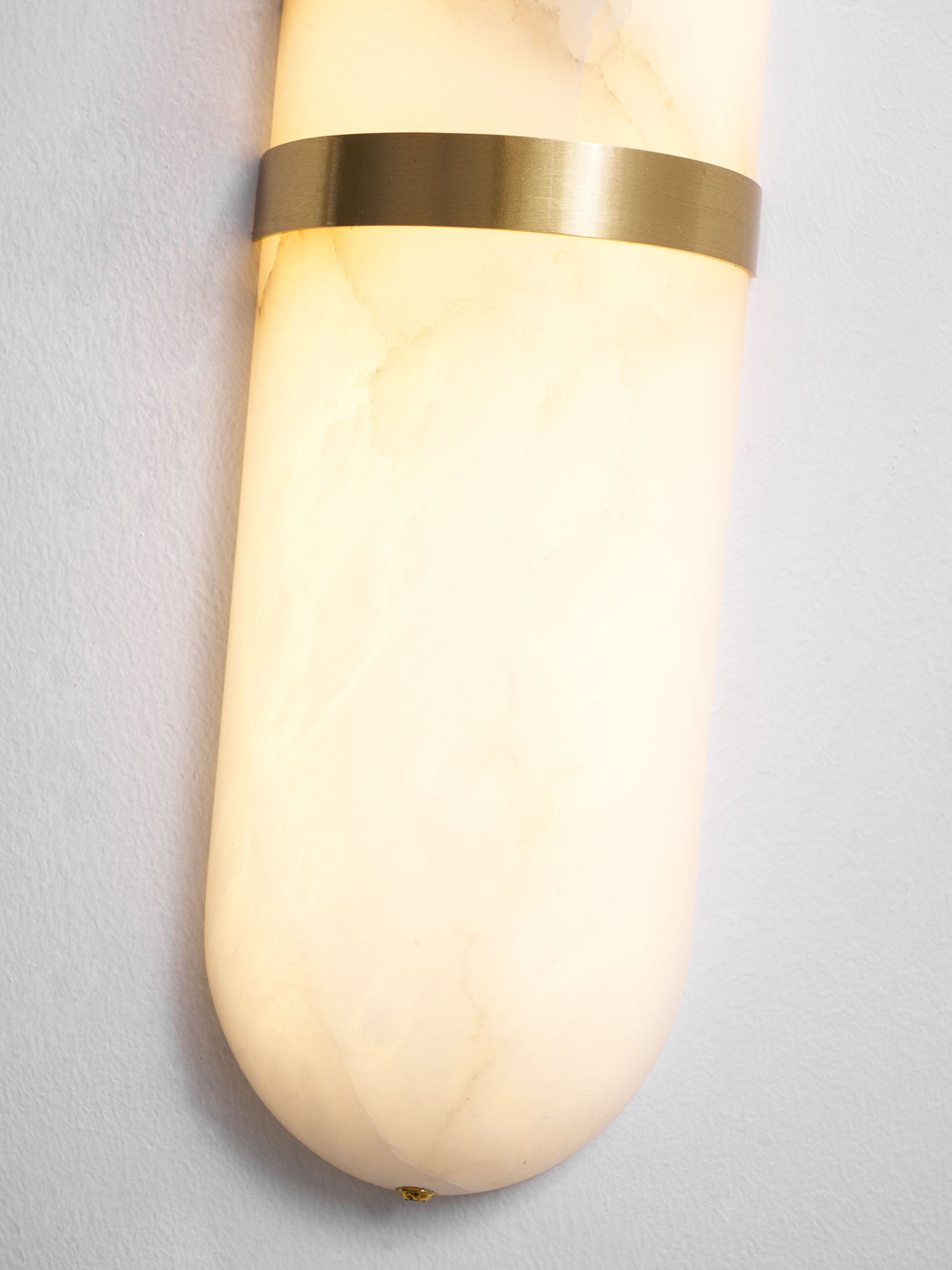 Alabaster Pill Wall Light