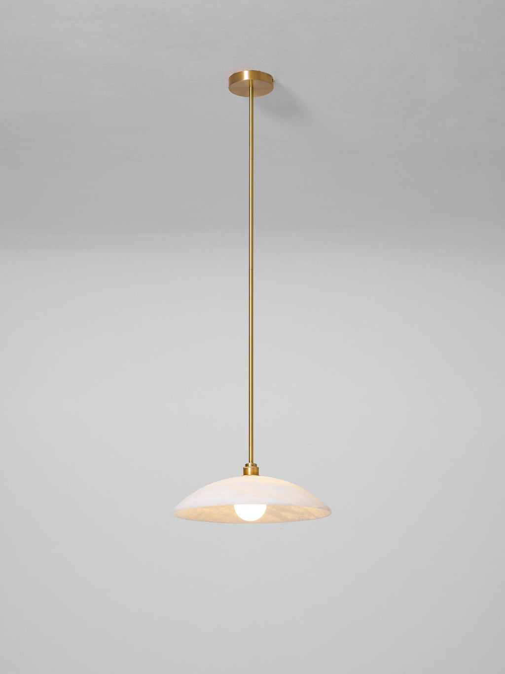 Alabaster Dome Pendant Lamp