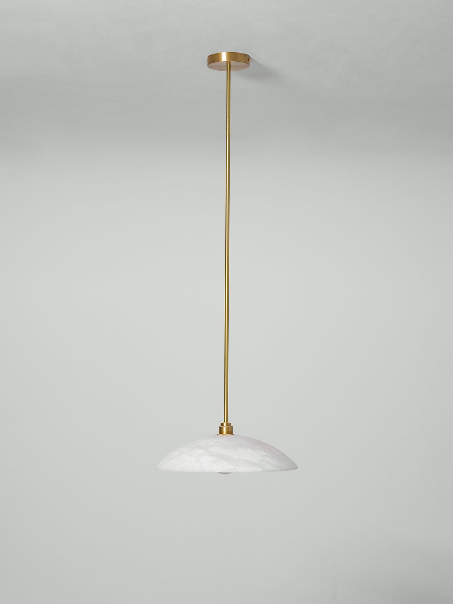 Alabaster Dome Pendant Lamp