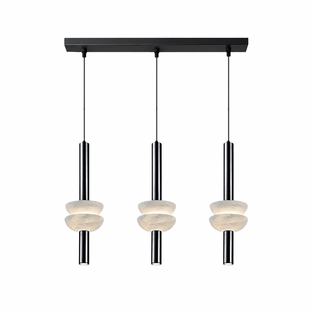 Alabaster Column Pendant Lamp
