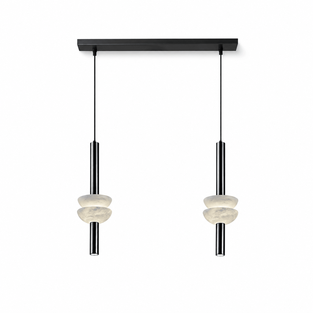 Alabaster Column Pendant Lamp