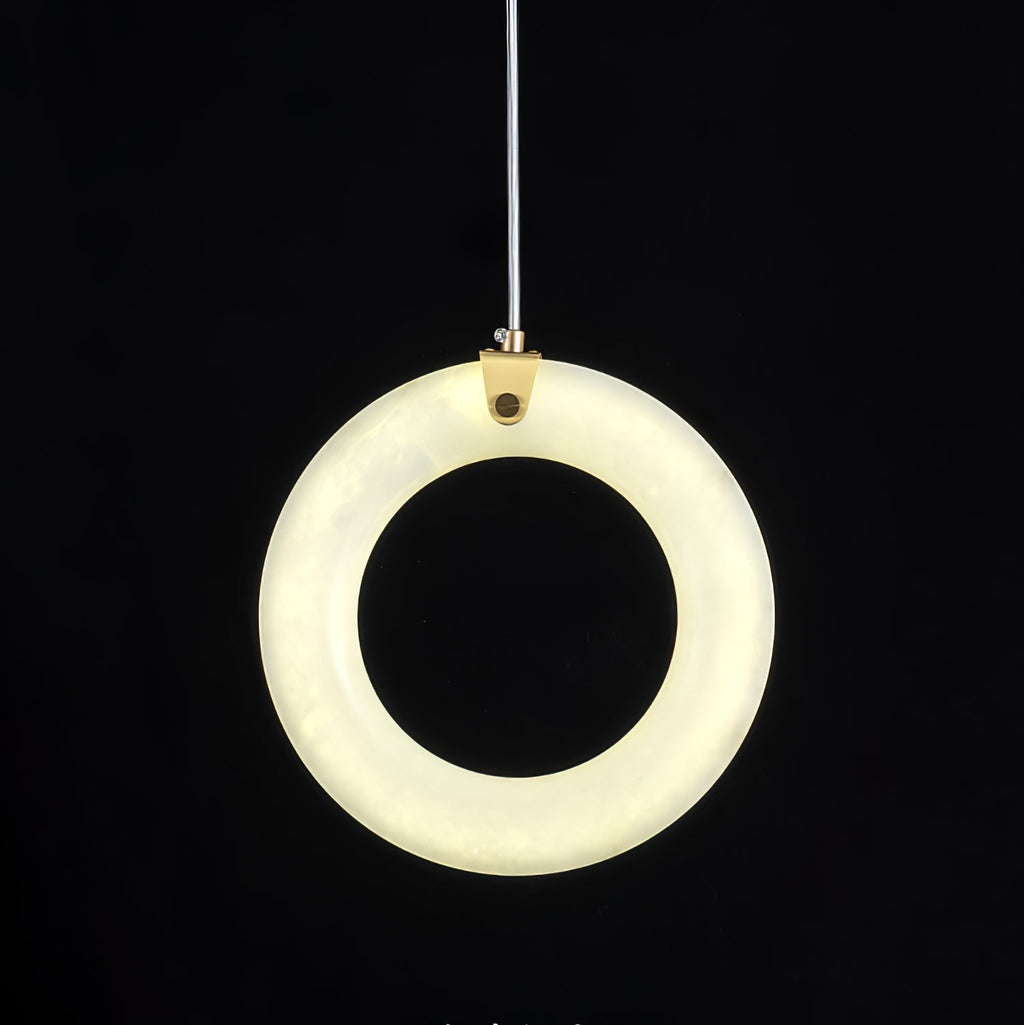 Alabaster Ring Alabaster Pendant Light