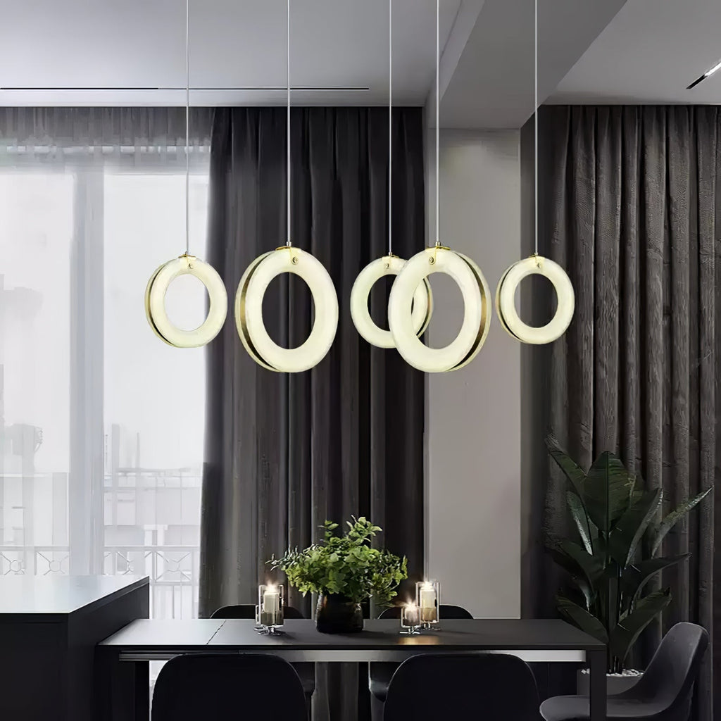 Alabaster Ring Alabaster Pendant Light