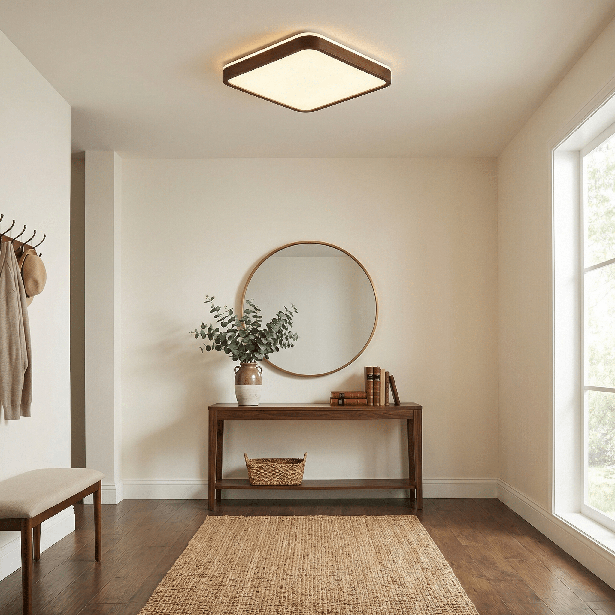 Alder Frame Ceiling Lamp