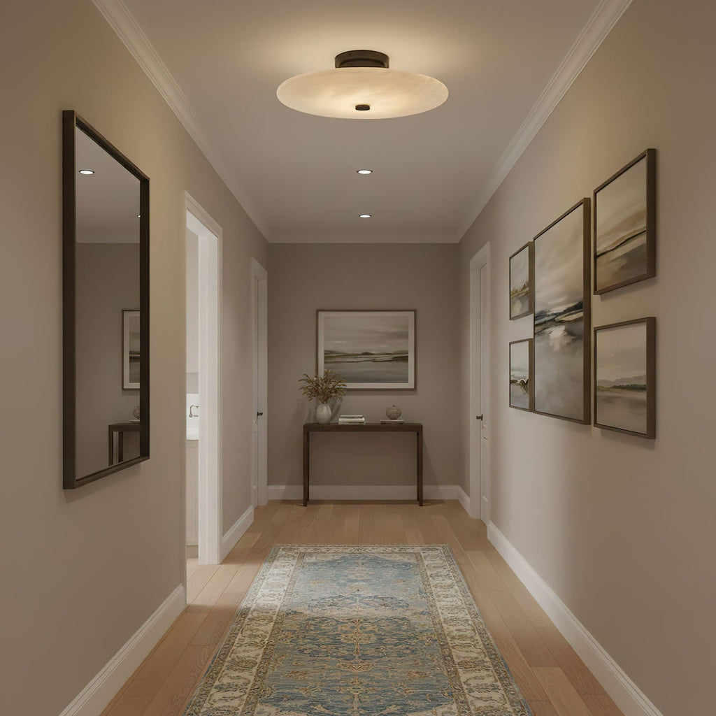 Ankeny Alabaster Ceiling Lamp