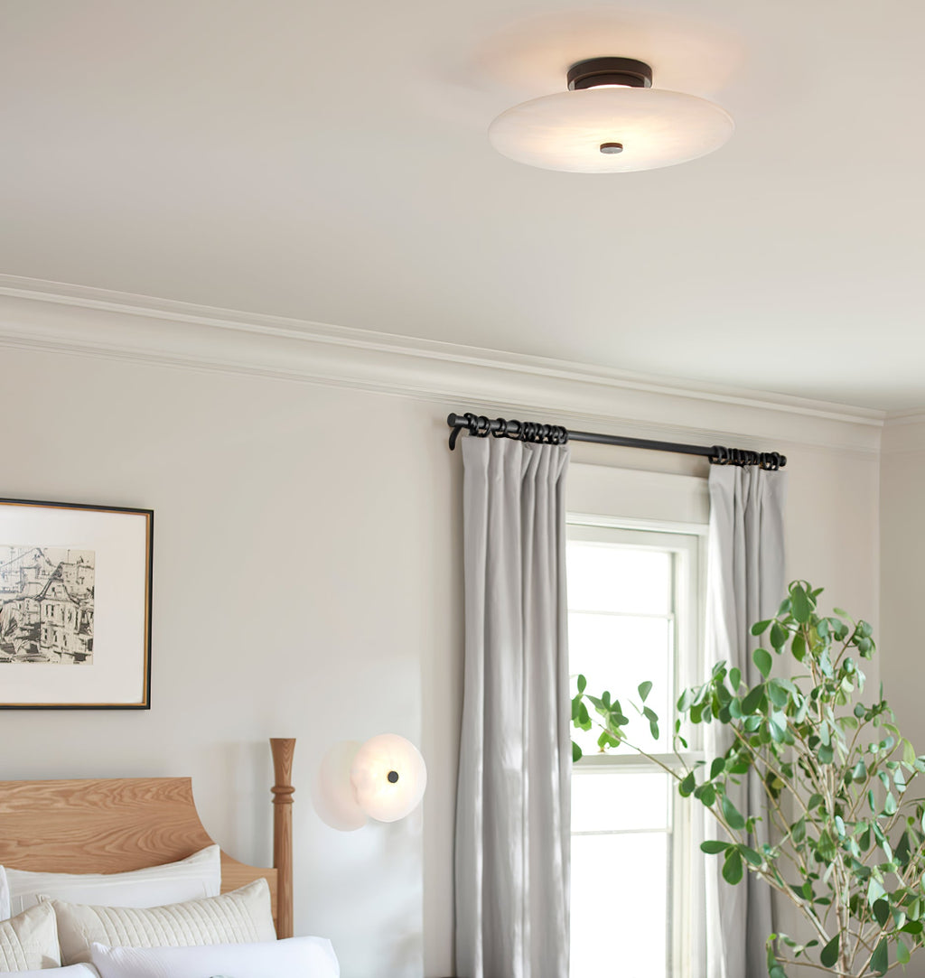 Ankeny Alabaster Wall Lamp