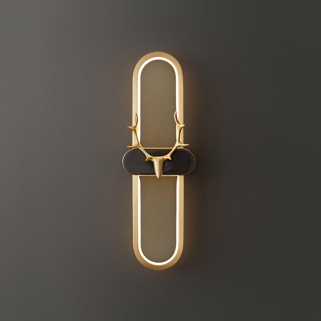 Antlers Halo Wall Lamp