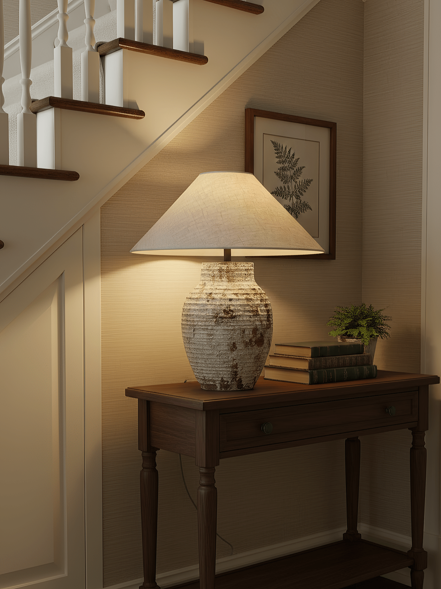 Arden Textured Clay Table Lamp