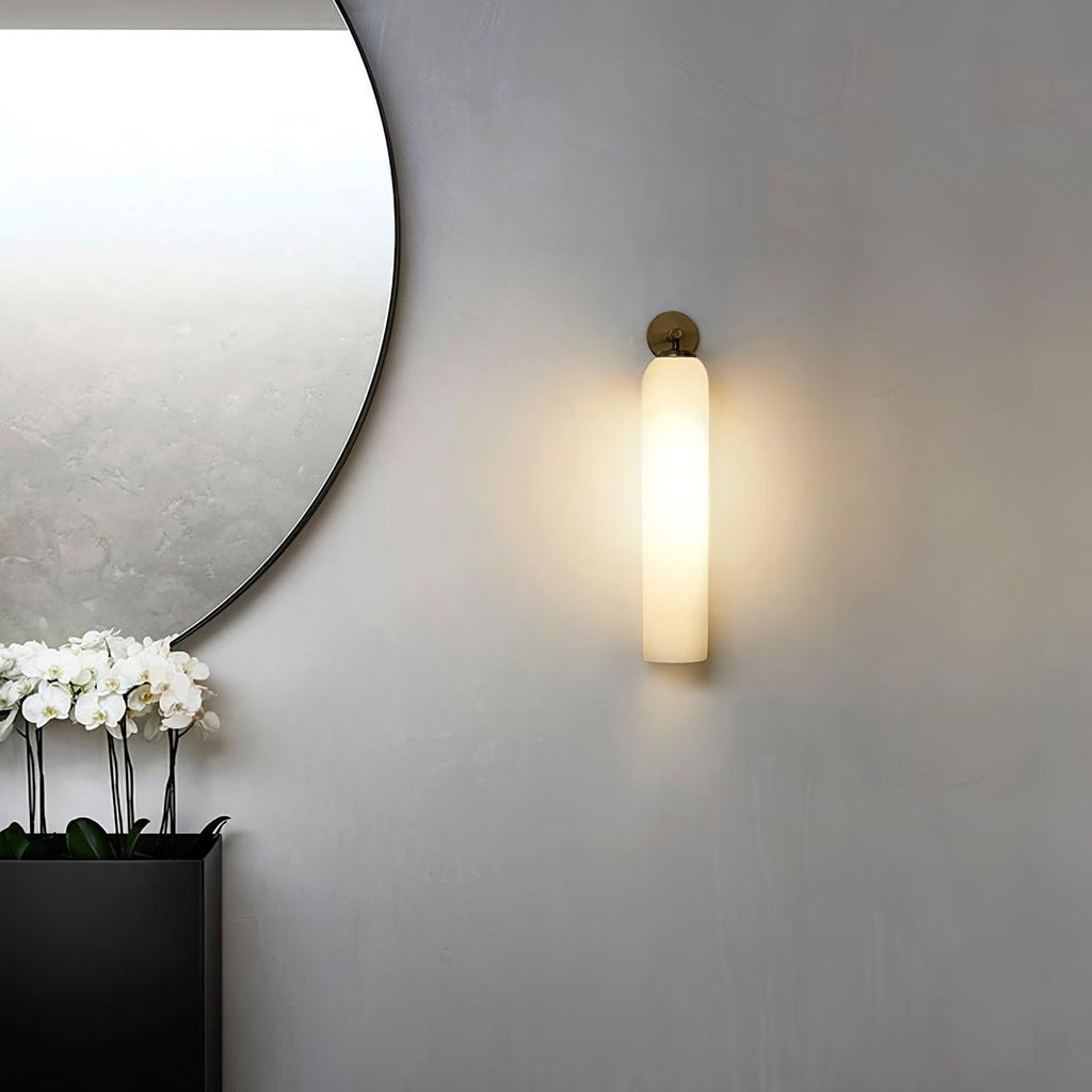 Art Glass Plug-In Sconce