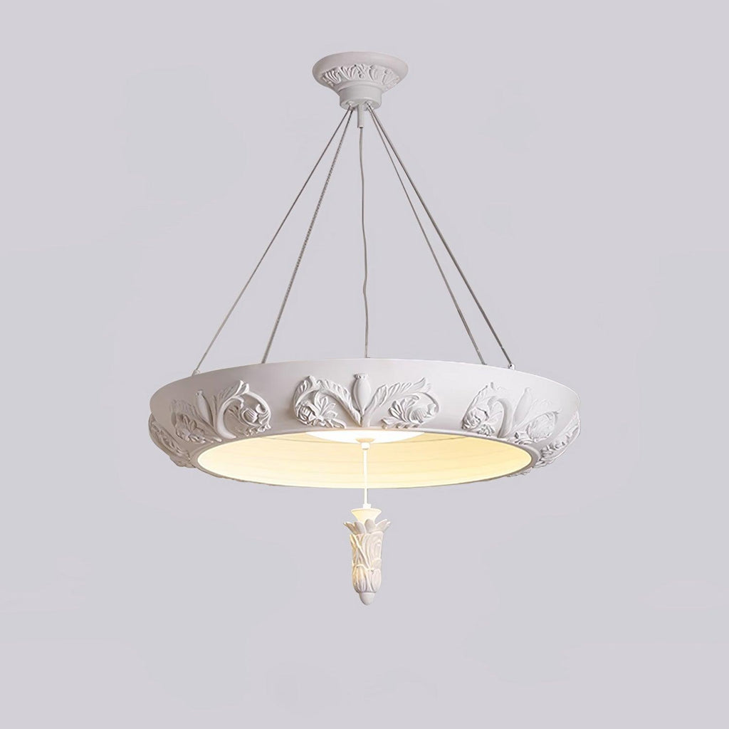 Artistic Carved Chandelier