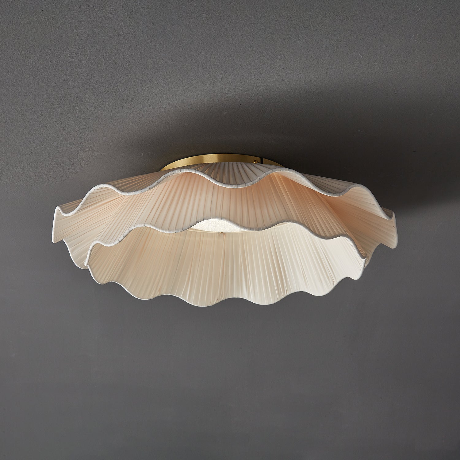 Arwen Fabric Wave Ceiling Lamp