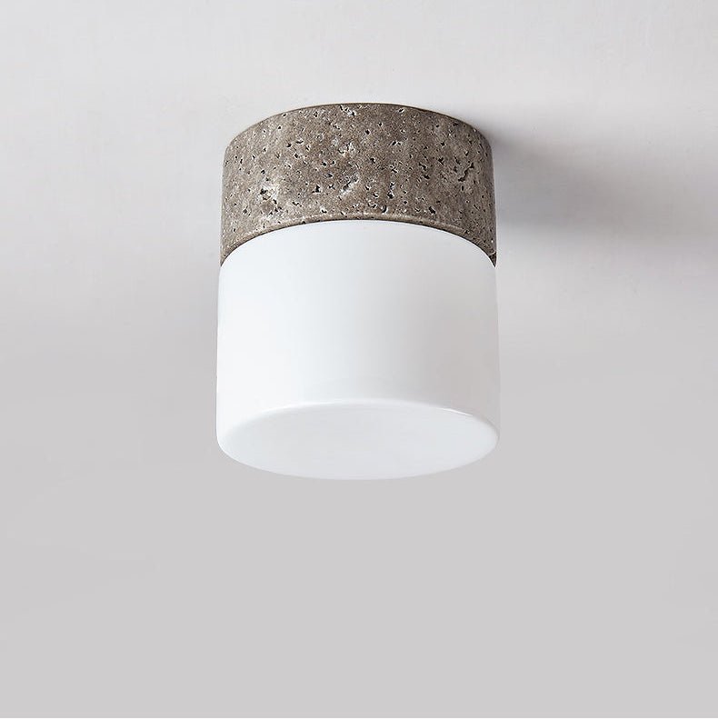 Astrid Travertine Ceiling Lamp