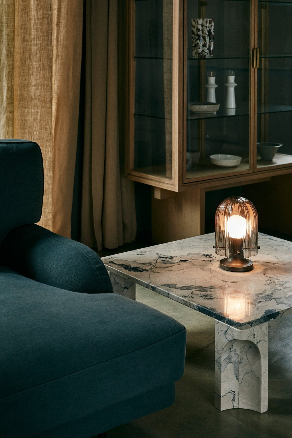 Aura Fluted Table Lamp