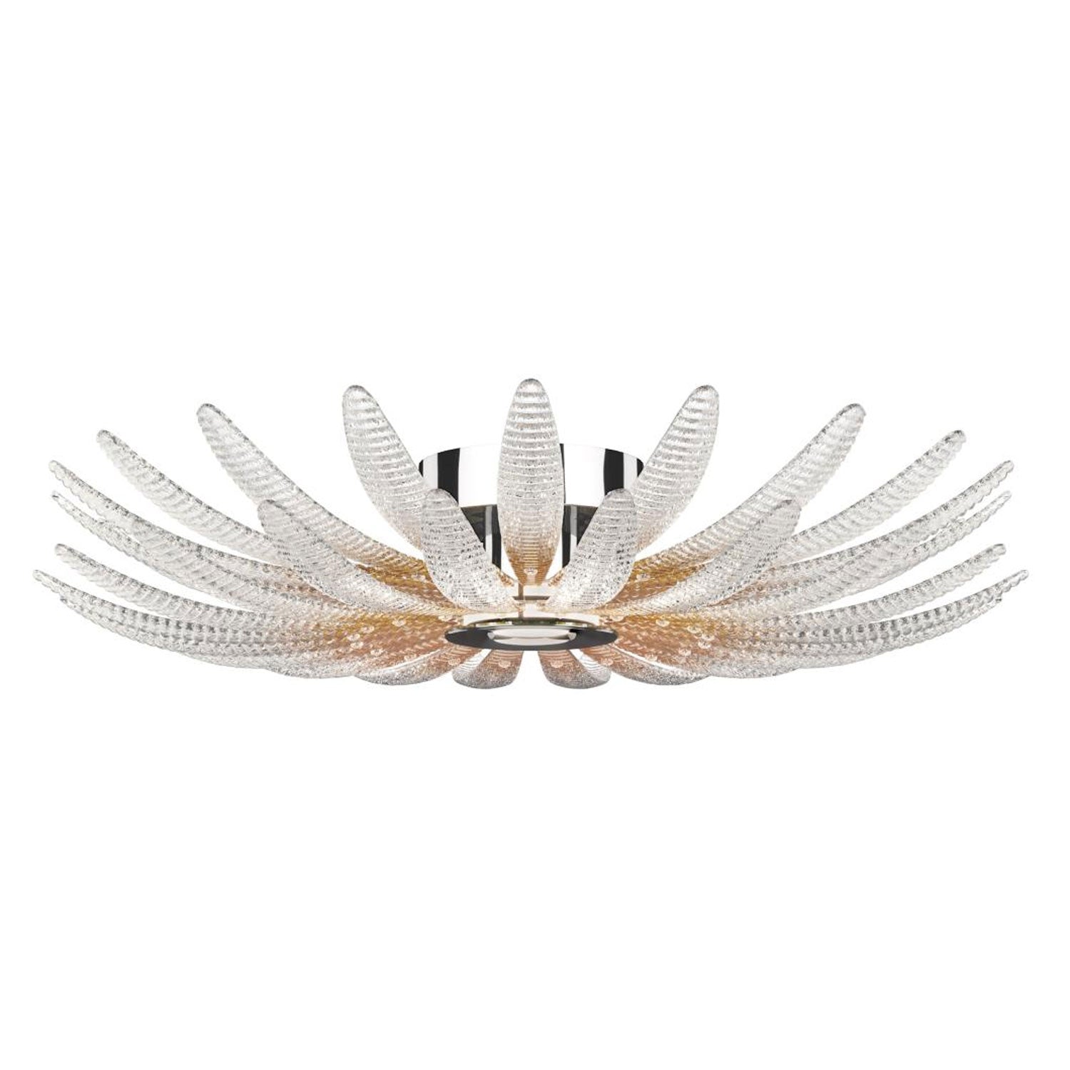 Aurelia Glass Petal Ceiling Light