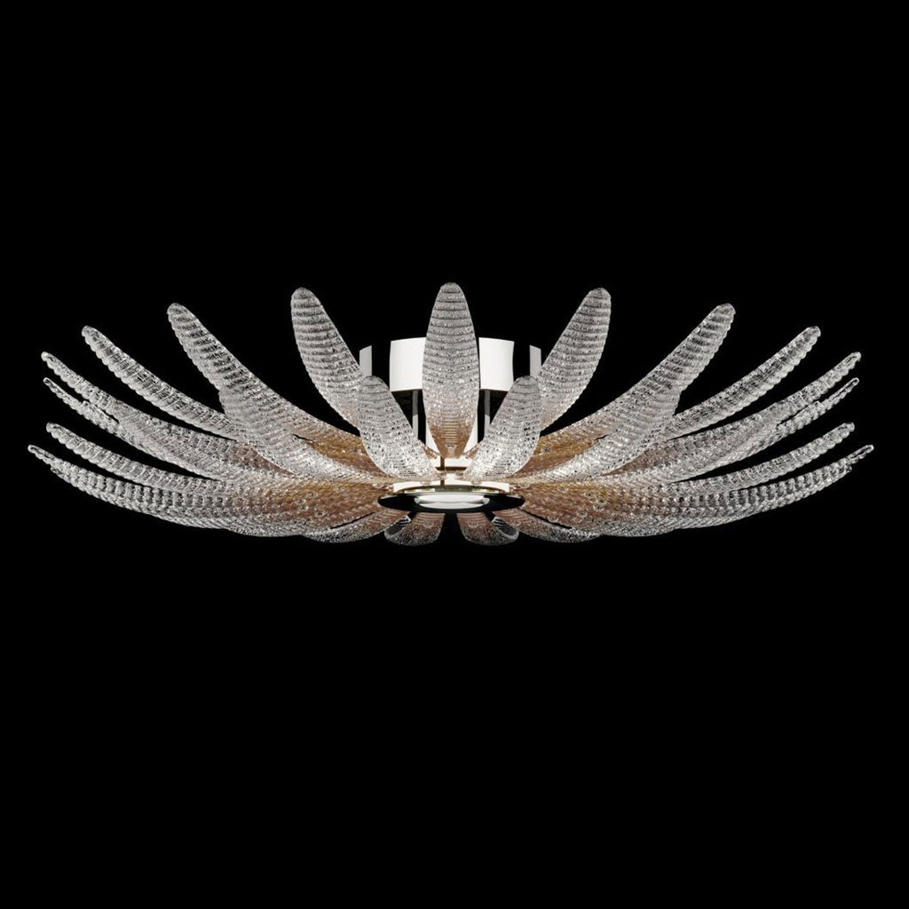 Aurelia Glass Petal Ceiling Light