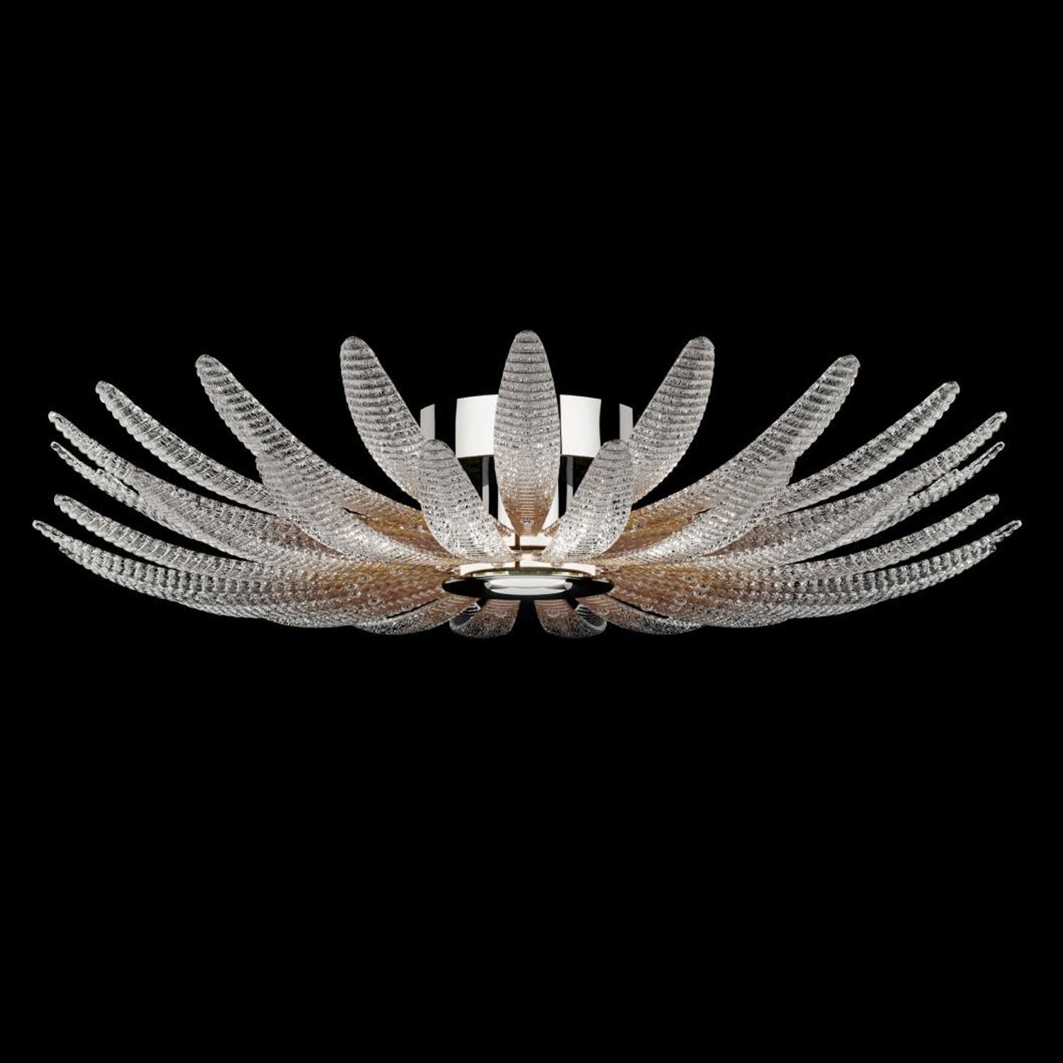 Aurelia Glass Petal Ceiling Light