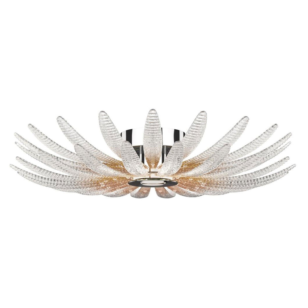 Aurelia Glass Petal Ceiling Light