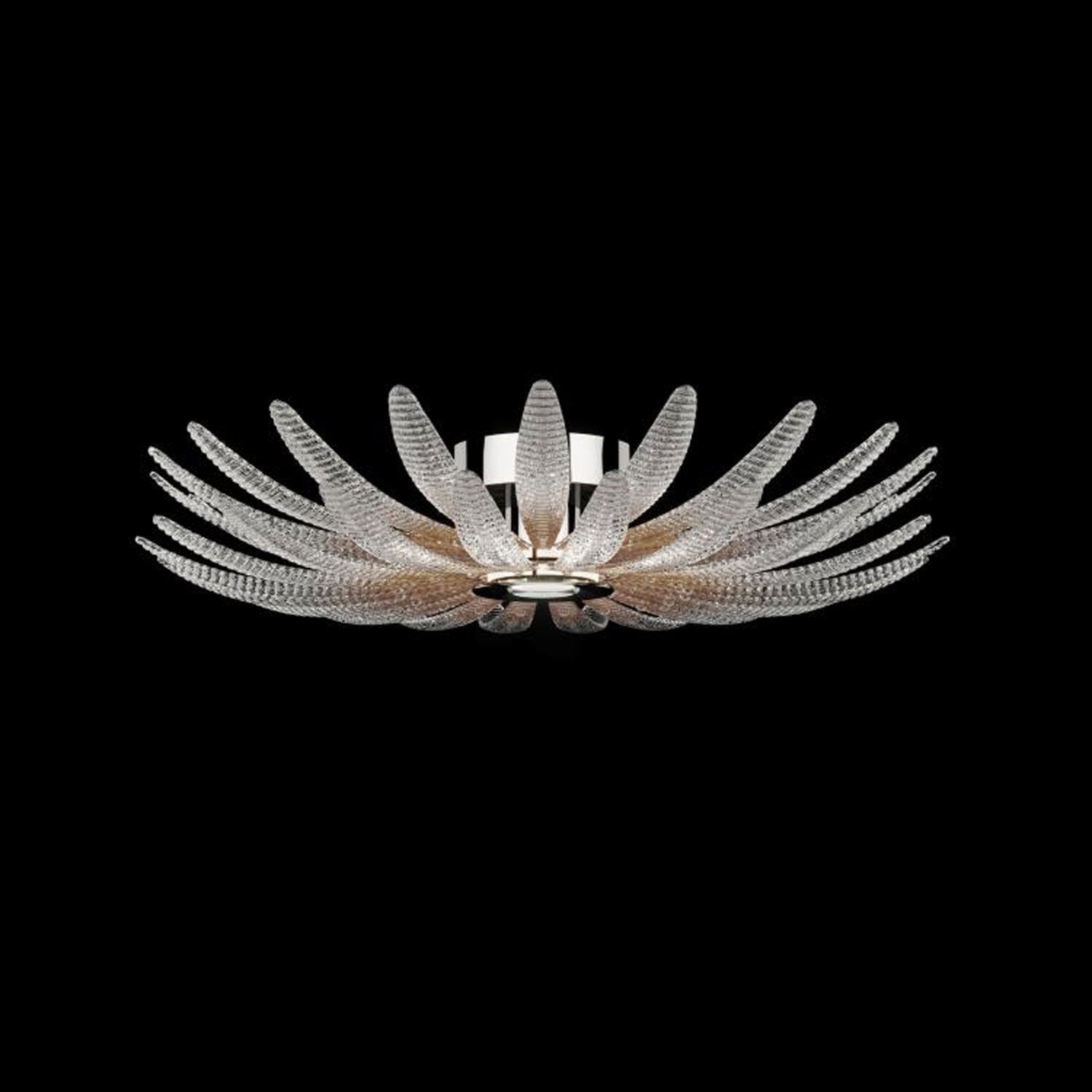 Aurelia Glass Petal Ceiling Light